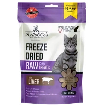Kelly & Co's  Freeze-Dried Beef Liver 40g